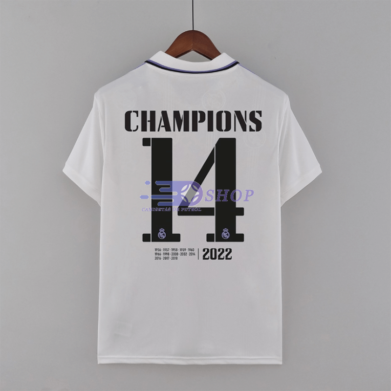 camiseta real madrid champions