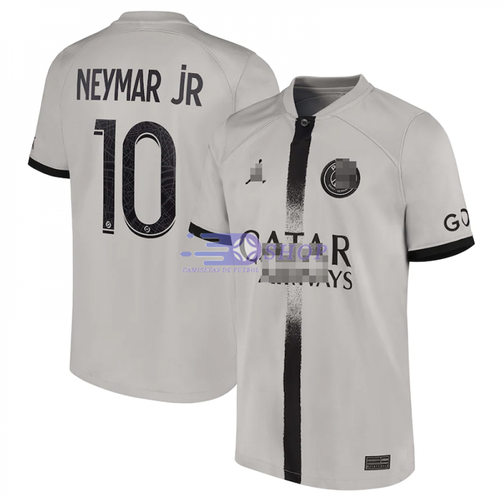 Camiseta Neymar 10 PSG Segunda Equipación 2022/2023 -
