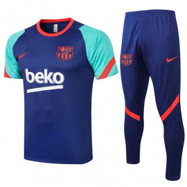 Camiseta de entrenamiento del Barcelona - Azul - Hombre