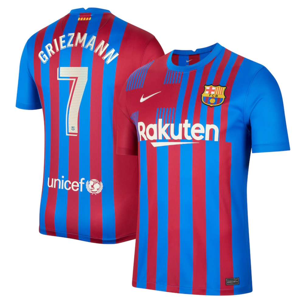 Karu emoción puramente Camiseta GRIEZMANN 7 Barcelona Primera Equipación 2021/2022 -  Camisetasdefutbolshop