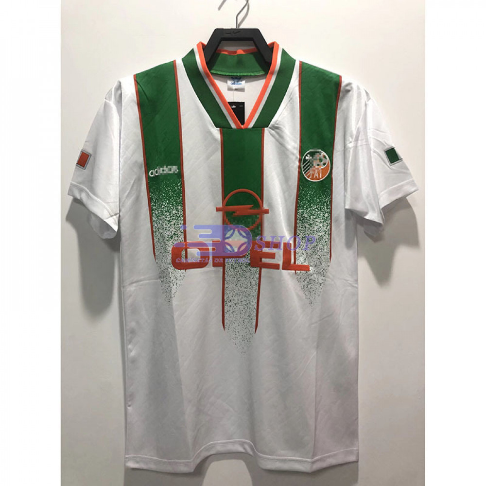 Camiseta de fútbol retro de Irlanda o EIRE.