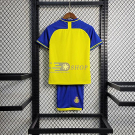 Camiseta Niño Al Nassr 2022/2023 Camiseta de Fútbol, Equipacion Niño 2023  del Alnaser Hombre, Camiseta, Pantalón Corto y Calcetín : : Moda