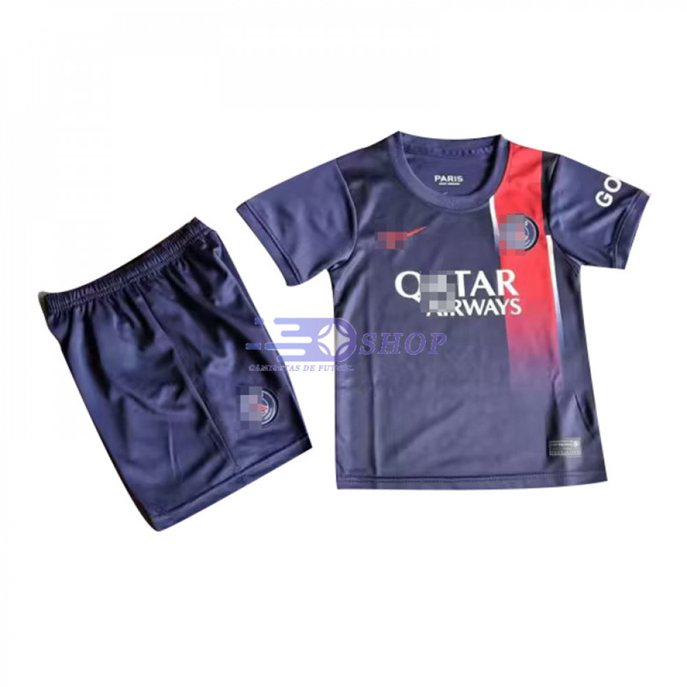 Camiseta de Entrenamiento Atlético de Madrid Rojo/Azul Marino 2023/2024 Niño  Kit - Camisetasdefutbolshop
