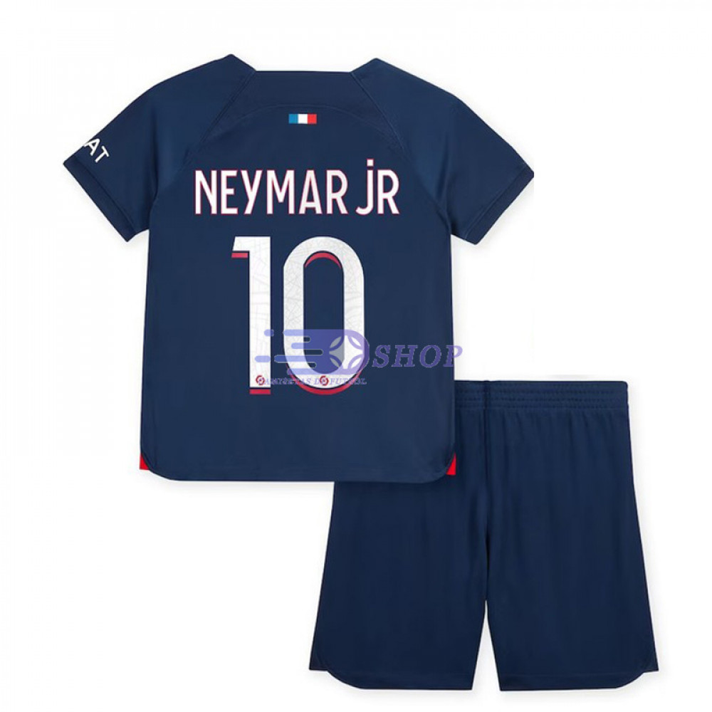 Mujer Camiseta Brasil Neymar #10 Azul 2ª Equipación 22-24 La Camisa  Argentina