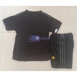 Sudadera de Entrenamiento Real Madrid Negro 2023/2024 Niño Kit -  Camisetasdefutbolshop