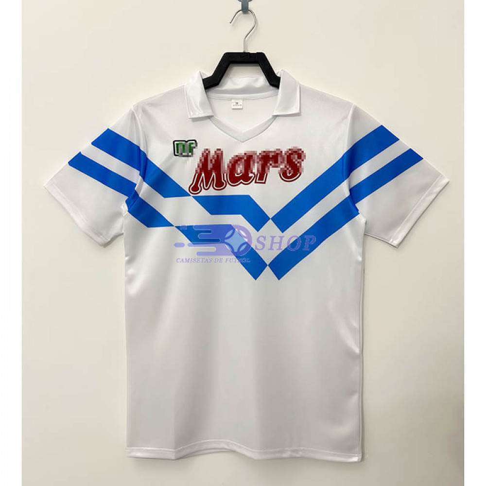 Camiseta Napoli 89 90 Segunda Equipaci n Retro Camisetasdefutbolshop