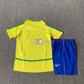 Camiseta Brasil 1ª Equipación Retro 2002 - Camisetasdefutbolshop