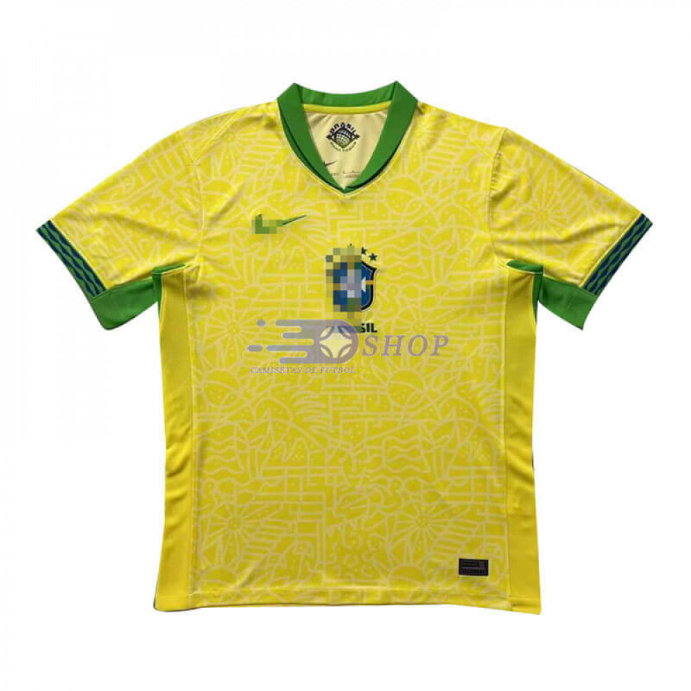 Camiseta Brasil Amarillo 2025