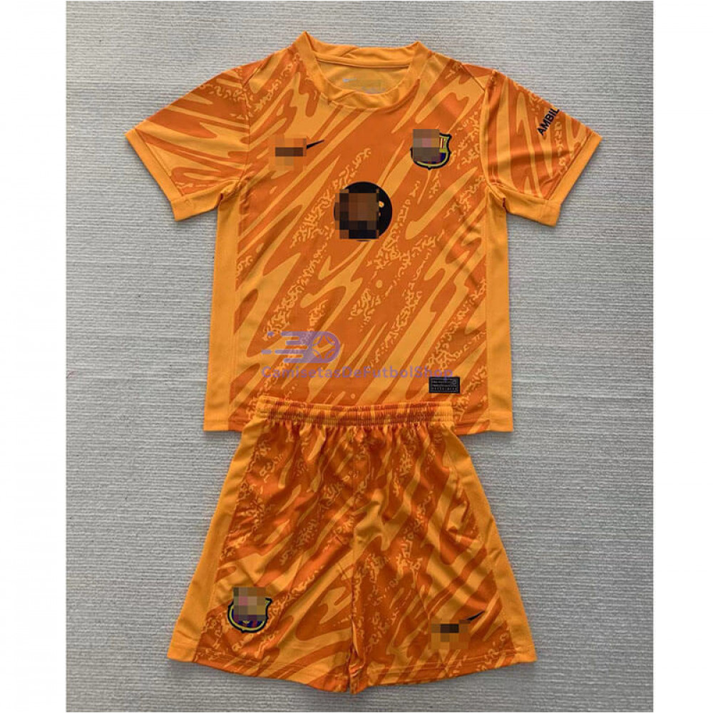 Barcelona camiseta naranja online