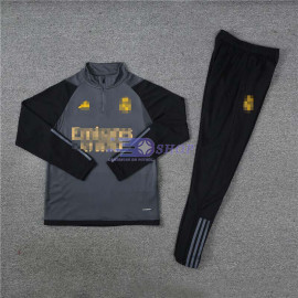 Sudadera de Entrenamiento Real Madrid 2023/2024 Niño Kit Gris